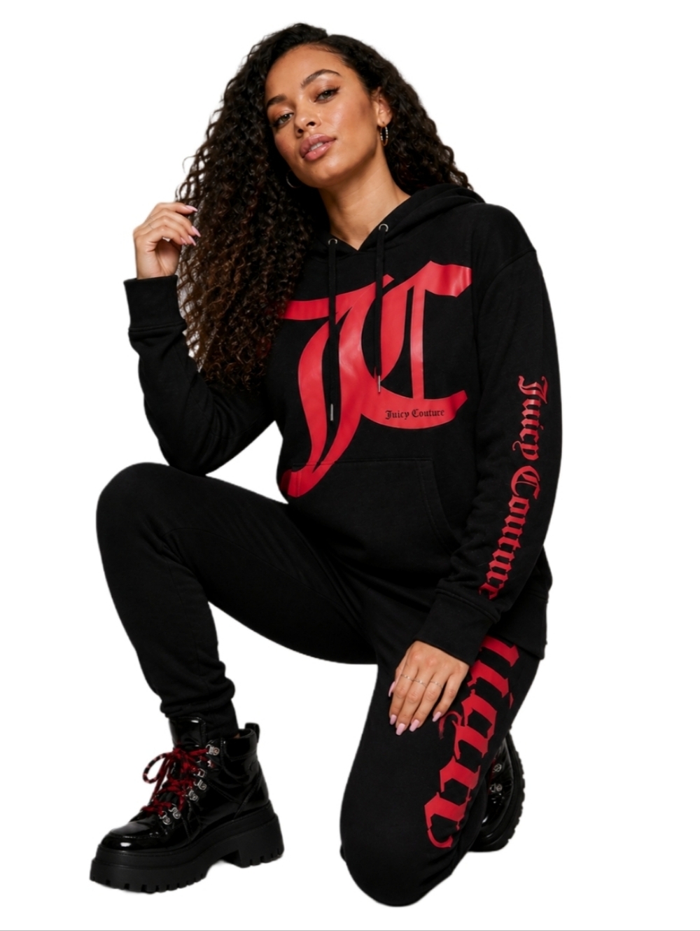 Juicy Couture Pink Juicy Logo Sweatshirt